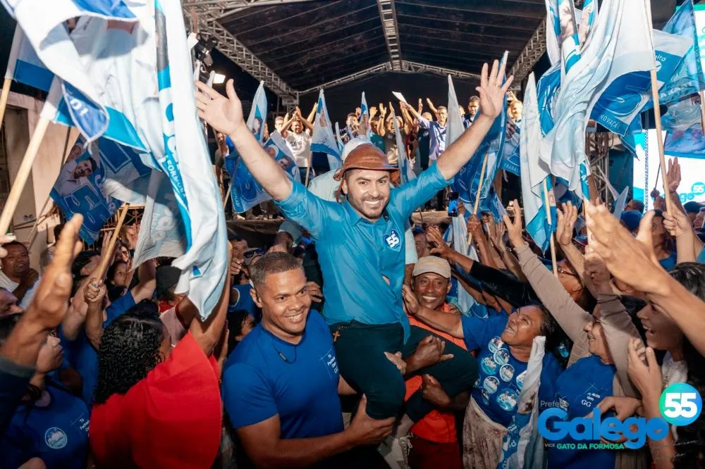 Com carreata avassaladora e liderança nas pesquisas, Galego e Gato seguem rumo à vitória em Barro Alto