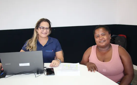 Quilombolas de Barreiros de Itaguaçu são atendidas no Mutirão de Renegociação de Dívidas em Irecê