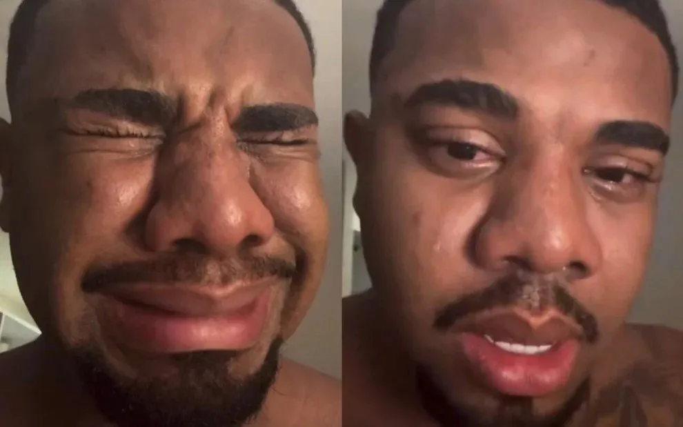 Após término de namoro, Davi aparece chorando e revela motivo