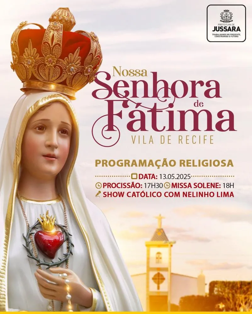 Vila de Recife celebra hoje Festa de Nossa Senhora de Fátima com procissão, missa e show católico