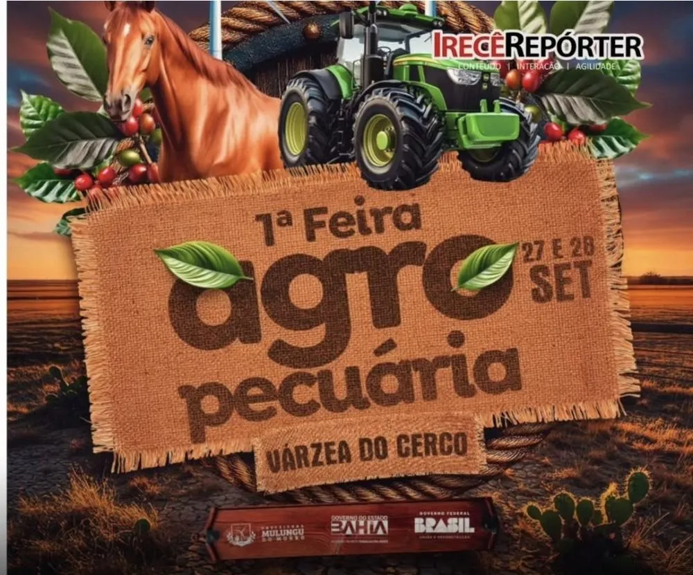 FEIRA AGROPECUÁRIA VAI MOVIMENTAR O DISTRITO DE VÁRZEA DO CERCO 