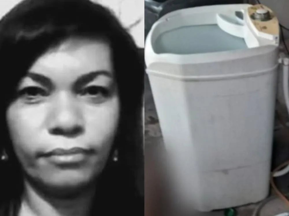 Mulher morre após sofrer descarga elétrica ao ligar extensão para lavar roupas em tanquinho no norte da Bahia