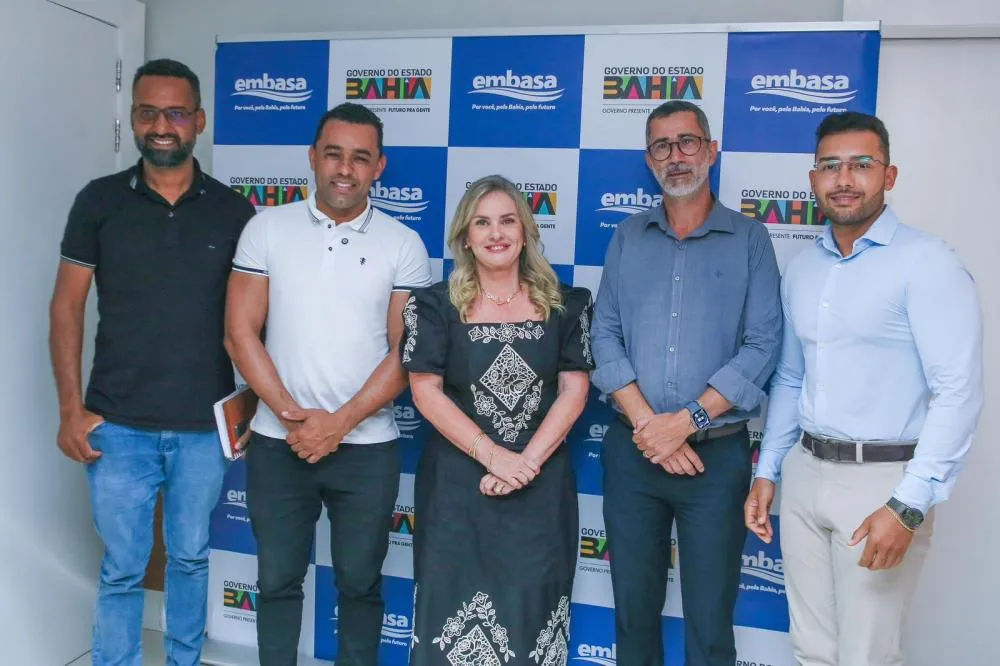 Prefeito Acácio cumpre agenda na EMBASA em Salvador e garante avanço em projetos de abastecimento de água para Mulungu do Morro