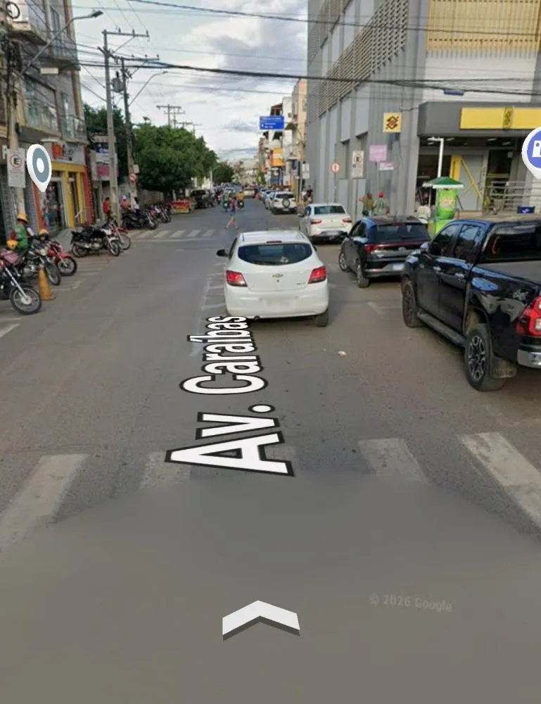 Uma das vítimas foi abordada na Avenida Caraíbas, Centro de Irecê.