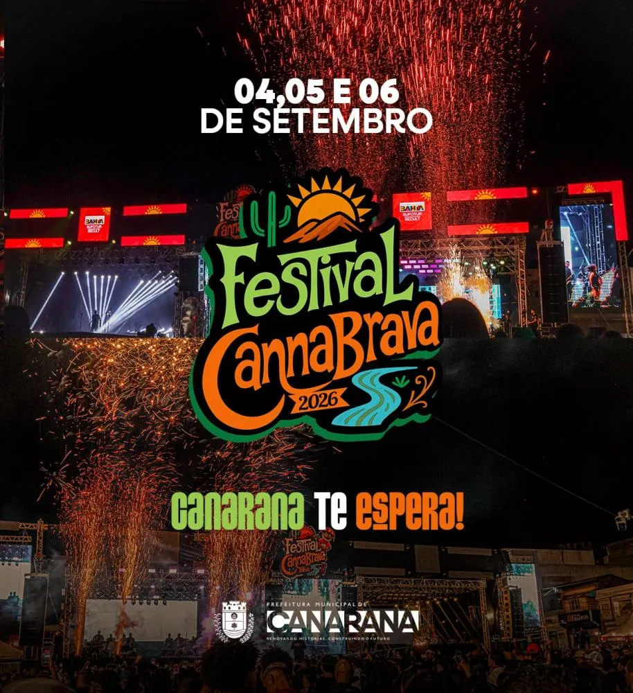 Canarana: Festival Canabrava começa nesta sexta (4) com grandes atrações; público esperado supera 100 mil nos três dias