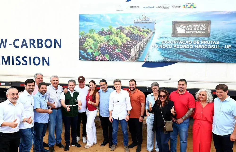 Vale do São Francisco registra primeiro embarque de uvas sem tarifa para a Europa